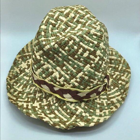 Adjustable French Sun Hat made with 100% Paper and Hand Made From France. - Picture 9 of 11